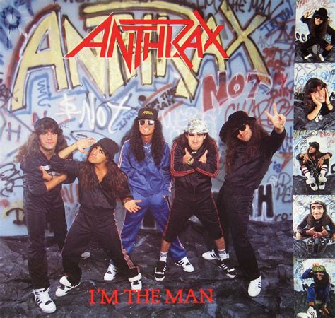 ANTHRAX I'm The Man Thrash Metal 12" EP Vinyl Album Cover Gallery ...