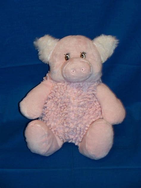 Snuggle Buddies plush pig stuffed animal microwave whe