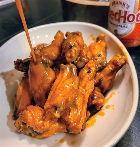 Air Fryer Buffalo Wings - The Beekeepers Kitchen