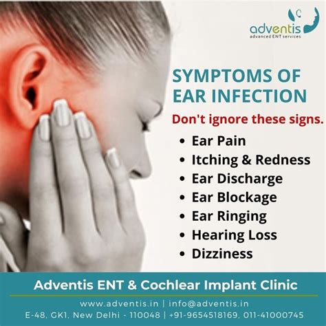 Recognise the symptoms of the ear infection to treat it on time. If you ...