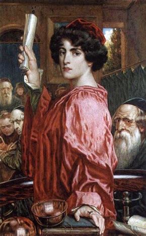 Portia, in the Merchant of Venice by G.W. Smetham-Jones on artnet