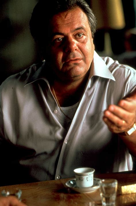 Big Paulie Cicero. [Played by Paul Sorvino] "What do I know about the ...