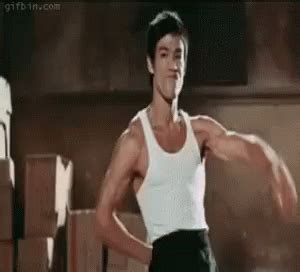 ブルース・リー 武道 攻撃 GIF - Bruce Lee - Discover & Share GIFs