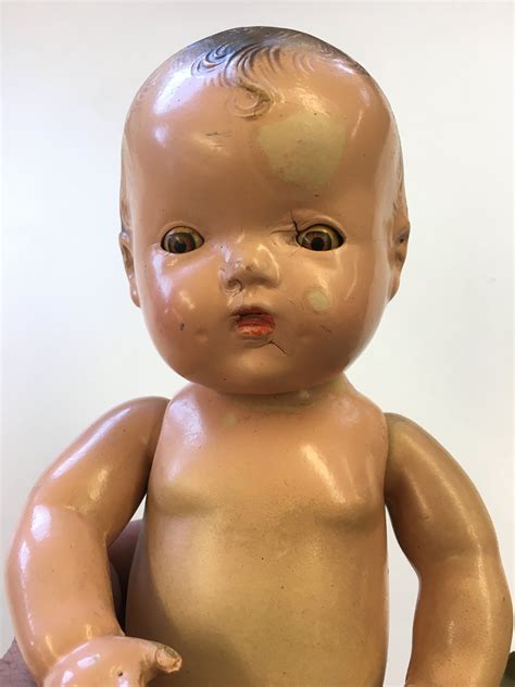 Antique Composition Baby Doll Eyes Open / Close ca. 1930s | Etsy