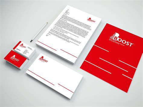 BOOST — logo & brand identity design on Behance