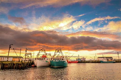 Fishing Boat Sunset Photograph by Derek Jones - Fine Art America