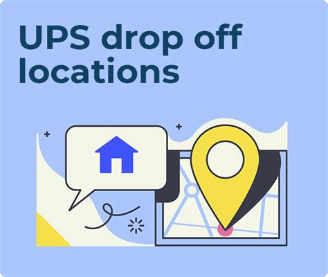 UPS drop off locations | k2track.in