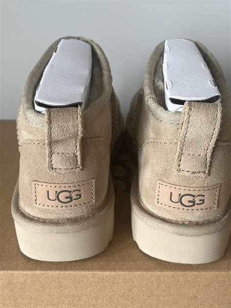 UGG CLASSIC ULTRA MINI Boots MUSTARD SEED Beige Sand UK 3_4_5_6_7_8 | eBay