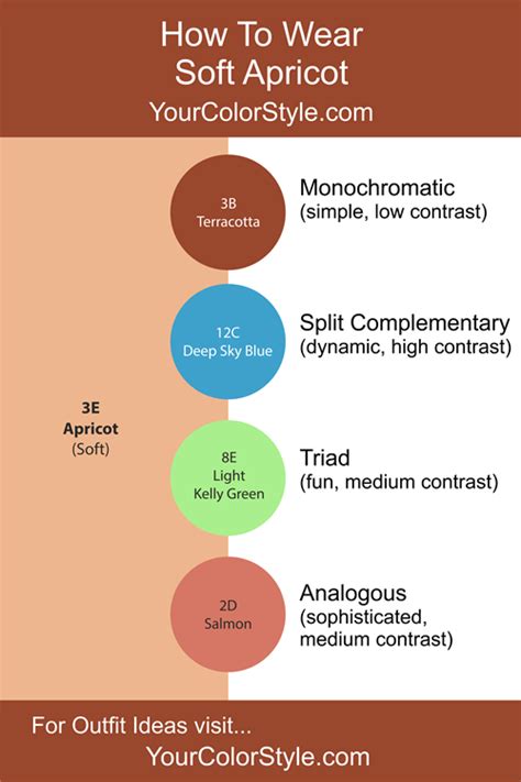 How To Wear Soft Apricot - Your Color Style | Spring color palette ...