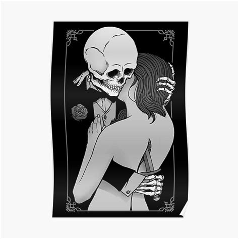 "Love and Death" Poster for Sale by deniart | Redbubble