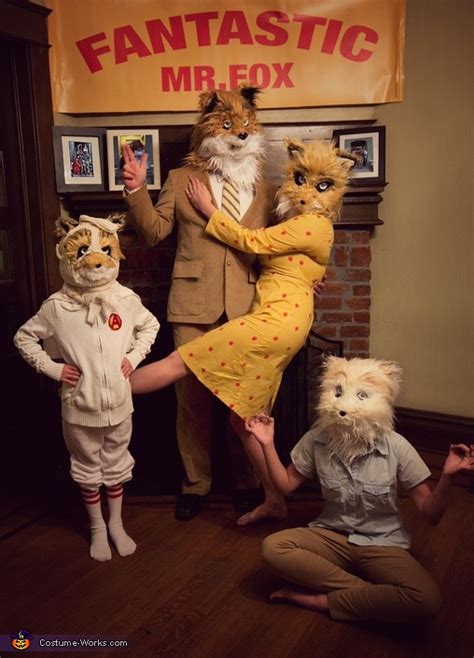 Fantastic Mr Fox Family Costume | Original DIY Costumes