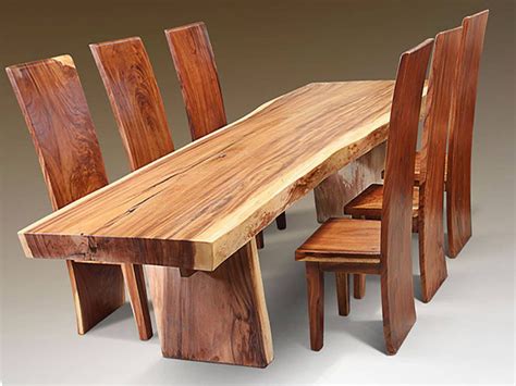 IPE Wood Furniture | Wood dining table rustic, Furniture design wooden ...