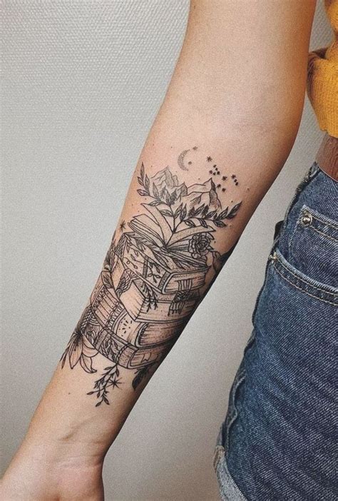 Awe-inspiring Book Tattoos for Literature Lovers | Literary tattoos ...