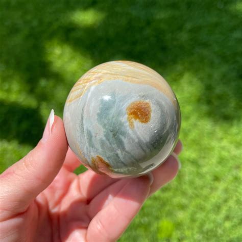 Polychrome Jasper Sphere C – Cosmic Geology Crystals