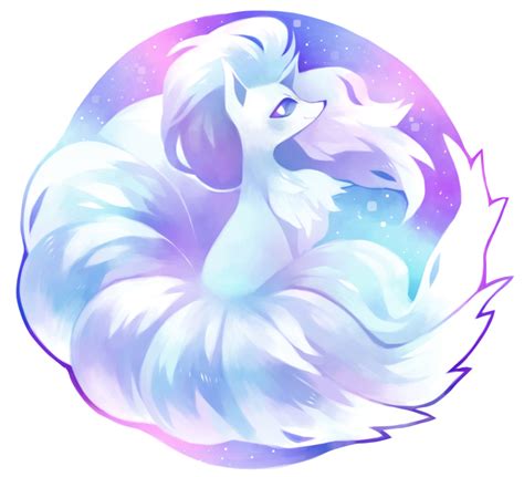 Safebooru - alolan form alolan ninetales alternate color animal blue ...