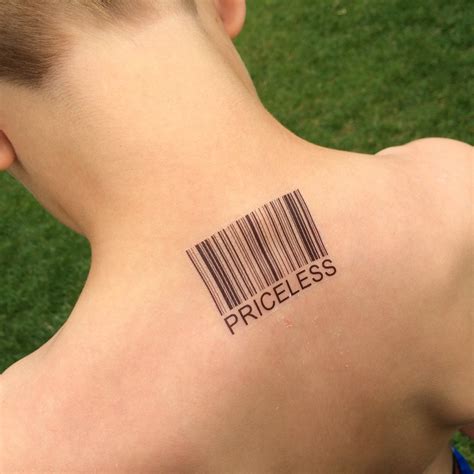 Barcode Tattoo Forearm