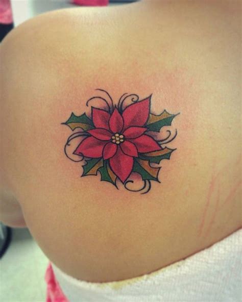 17 Holiday Tattoos You Need to See Now | Birth flower tattoos ...