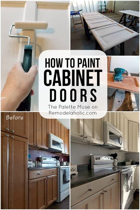 How To Paint Raised Panel Kitchen Cabinet Doors | www.resnooze.com