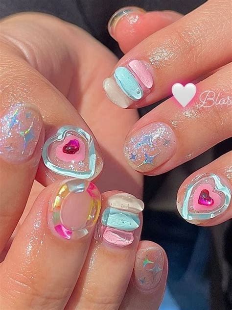 55+ Cute Korean Jelly Nails That Will Absolutely Elevate Your Style in ...