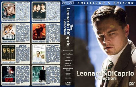 The Leonardo DiCaprio Collection - Movie DVD Custom Covers - The ...