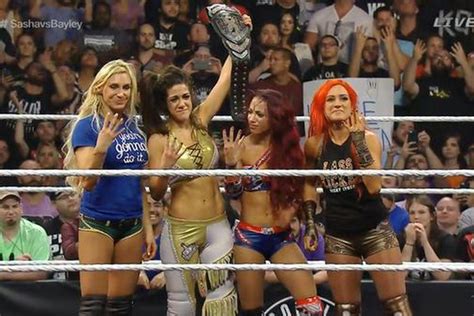 Sasha Banks vs. Bayley The Money Match