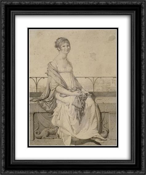 Jean Auguste Dominique Ingres 2x Matted 20x24 Black Ornate Framed Art ...