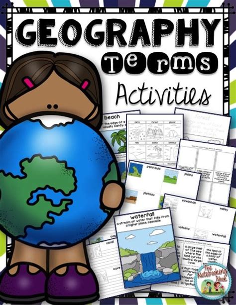 Geography Terms Activities | Teaching world geography, Geography ...