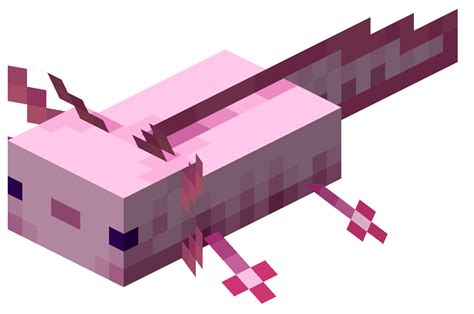 Red Axolotl Minecraft