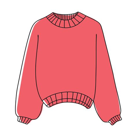 Sweater icon. Outline style. Vector illustration. Vector 35001798 ...