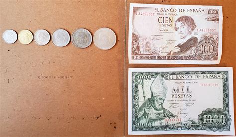 24th Issue of the Spanish Peseta (ESP) Banknotes & Coins : r/Banknotes