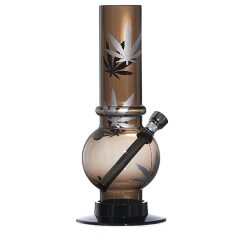 Cannabis Leaf Acrylic Bong Bongs | GoSensi