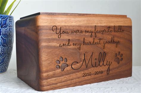 Personalised Pet Memory Box - Pet Spares