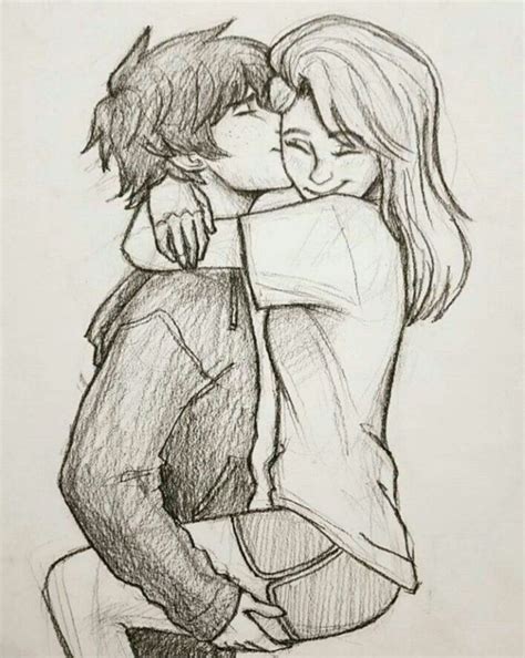 Easy To Draw Anime Couples Kissing