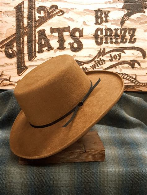 Vaquero Historic Cowboy Hat Southwestern Style Flat Crown - Etsy