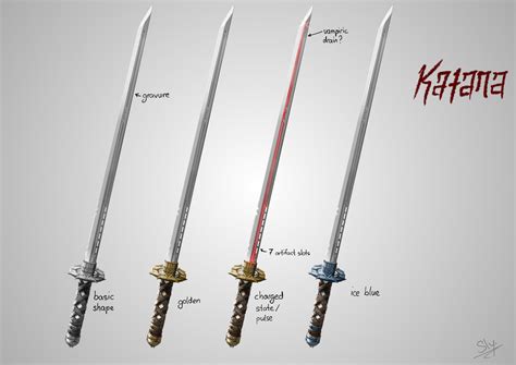 ArtStation - Katana Concept Art