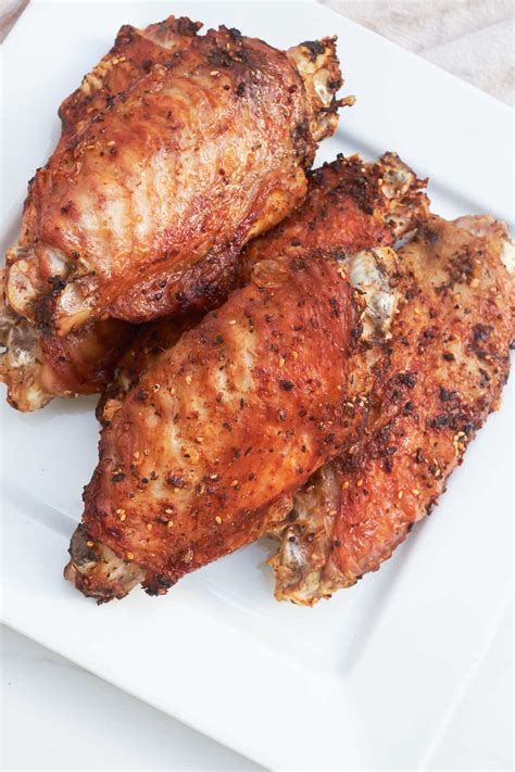 Air Fryer Turkey Wings - Recipes From A Pantry - inside.wales