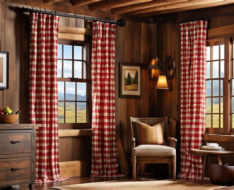 Choose the Perfect Rustic Curtains to Complete Your Cozy Log Cabin ...