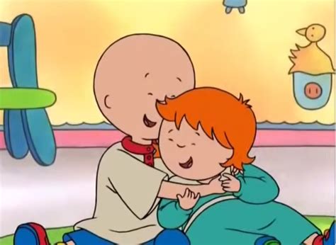 Caillou and Rosie by marcusperez824 on DeviantArt