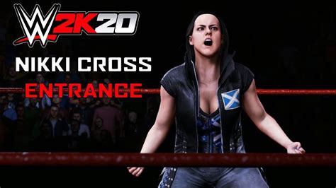 WWE 2K20 - NIKKI CROSS ENTRANCE - YouTube