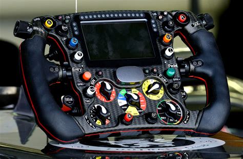 An Inside Look at the Insanely Complex Formula 1 Steering Wheel | WIRED