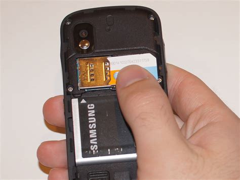 Samsung Solstice SIM Card Replacement - iFixit Repair Guide