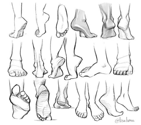 foot drawing reference - Google Search 613545149217839411 | Feet ...