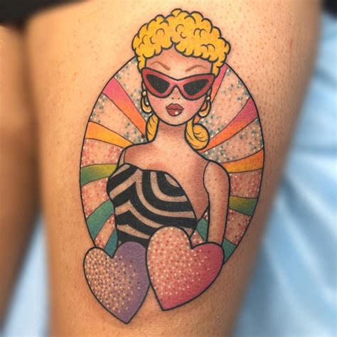 Barbie Tattoo Designs