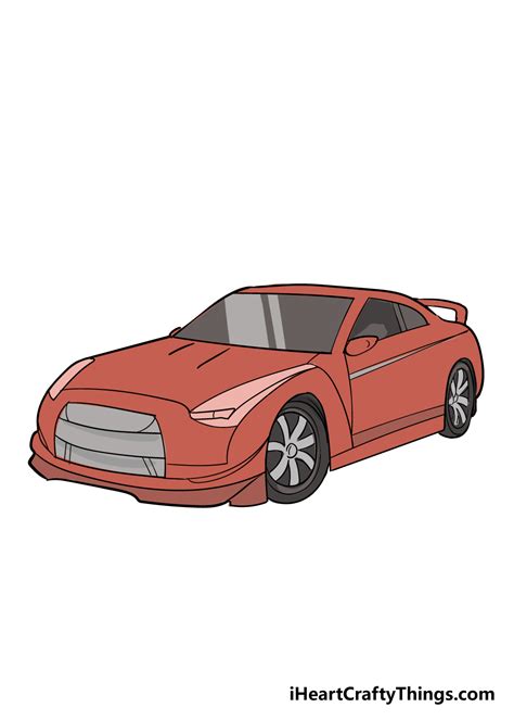 Race Car Drawing For Kids Easy