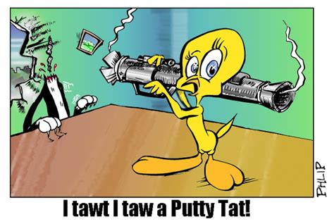 I Tawt I Taw a Putty Tat by PenBird on DeviantArt