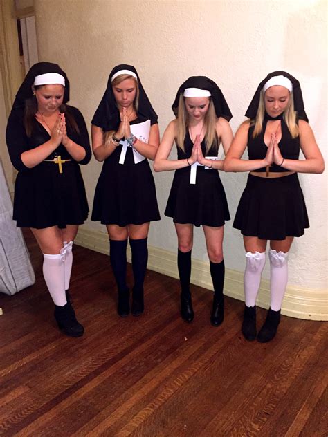 Nuns Halloween costume Nun Costume, Matching Halloween Costumes, Cute ...