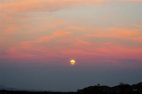 The Belt of Venus with Full Moon Photograph by Rick Lloyd