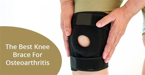 The Best Knee Brace For Osteoarthritis - Focusphysiotherapy