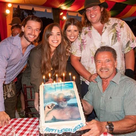 Arnold Schwarzenegger's son Joseph Baena wishes dad a happy birthday