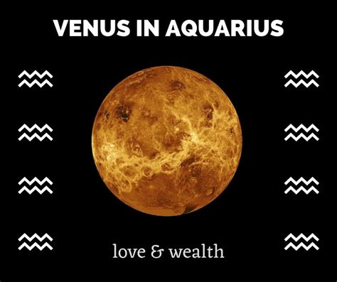 Venus in Aquarius - an extravagant revolutionist - Planets' impact